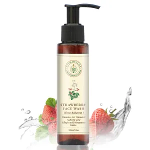 Natural Strawberry Face Wash 100ml