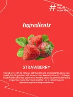 Natural Strawberry Face Wash 100ml — View 4
