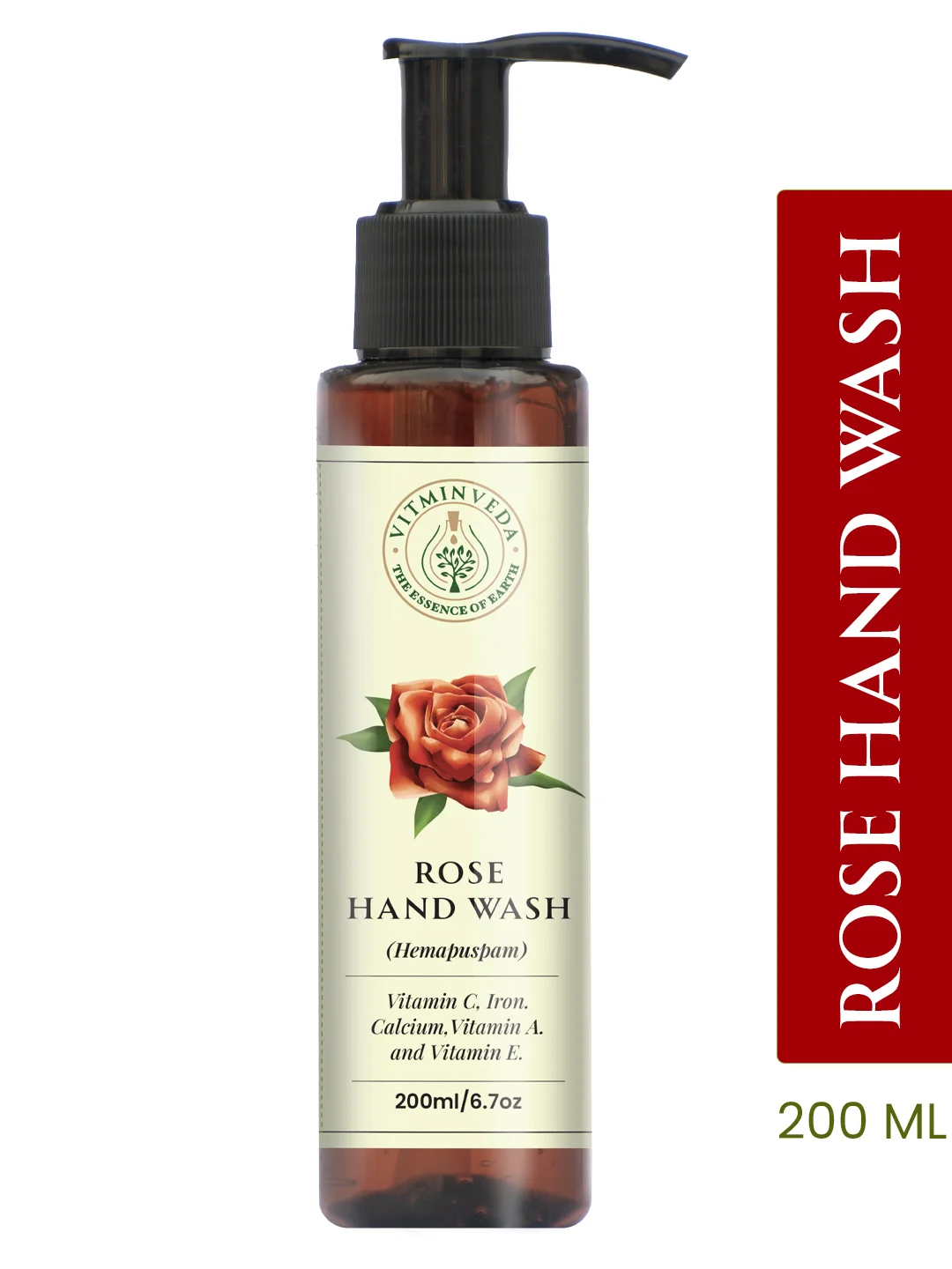 Rose Hand Wash 200ml