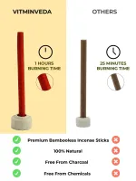 Sandal Saffron Bambooless Incense Stick — View 14