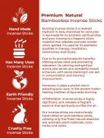 Sandal Saffron Bambooless Incense Stick — View 5
