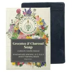 Charcoal Green Tea Herbal Soap Bar - 125gm — View 16