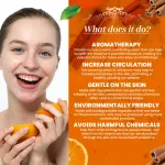 Orange and Cinnamon Soap Bar - 125gm — View 4