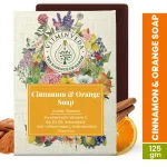 Orange and Cinnamon Soap Bar - 125gm — View 8