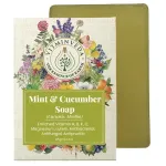 Cucumber and Menthol Herbal Soap Bar - 125gm — View 15
