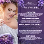 Lavender Herbal Soap Bar - 125gm — View 4
