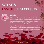 Rose Essence Herbal Soap Bar - 125gm — View 4