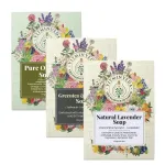 Natural Soap Pack of 3 |  Olive Oil, Charcoal Green Tea and Lavender — View 14